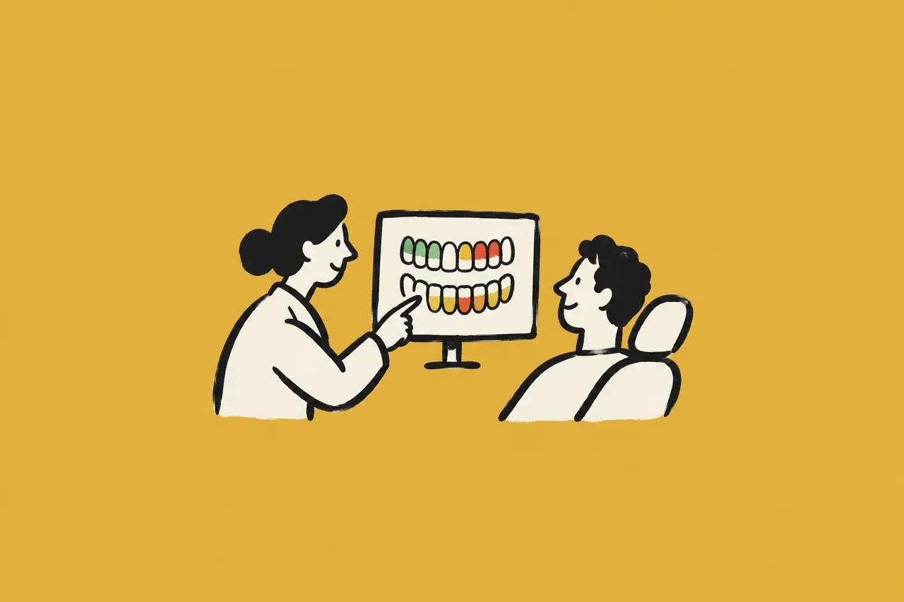 Periodontite avançada em paciente de 30 a 45 anos sem perda dentária: como captar e fechar o plano longo?